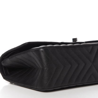Chanel Sheepskin Chevron Quilted 2.55 Reissue 226 Flap So Black 6 of 10