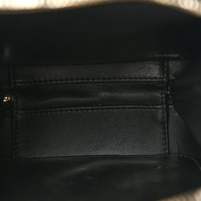 Chanel Caviar Quilted CC North South Filigree Vanity Case Black 5 of 13