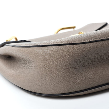 Chloe Grained Lambskin Drew Shoulder Bag Motty Grey 6 of 13
