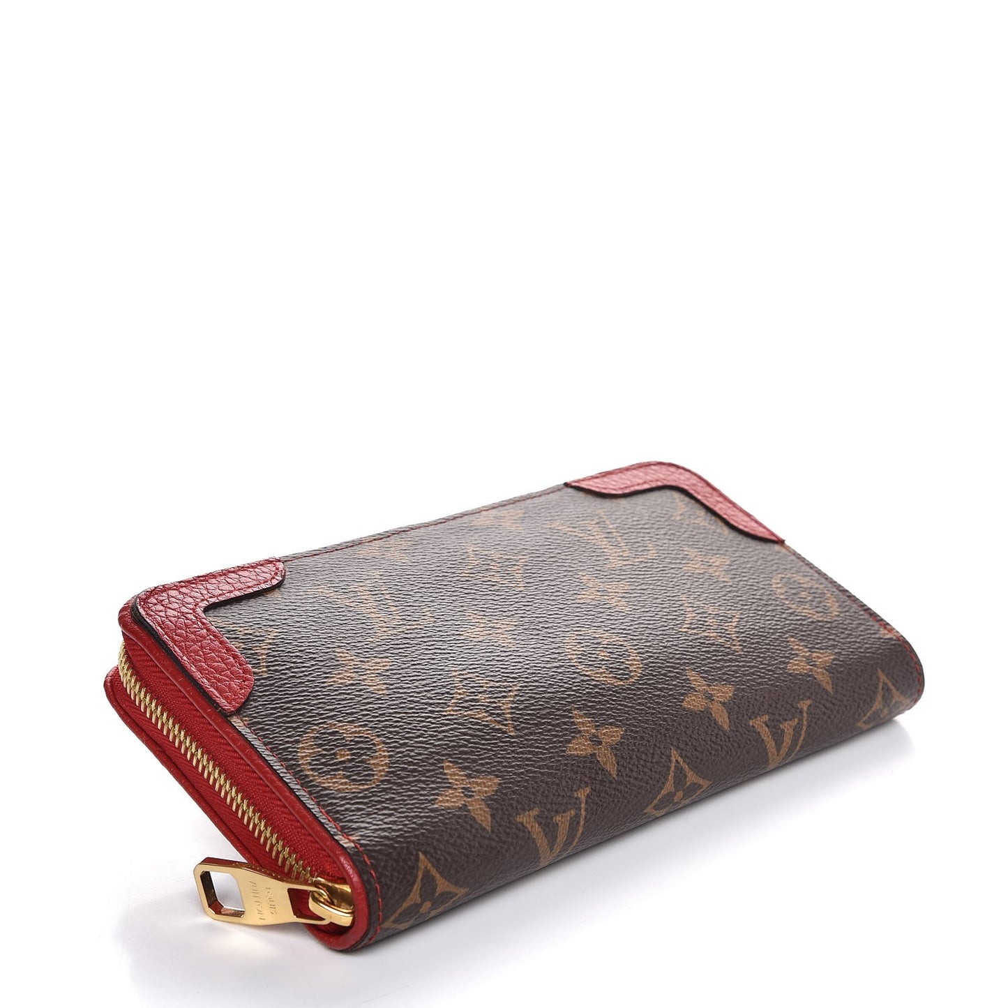 Monogram Retiro Zippy Wallet Cherry