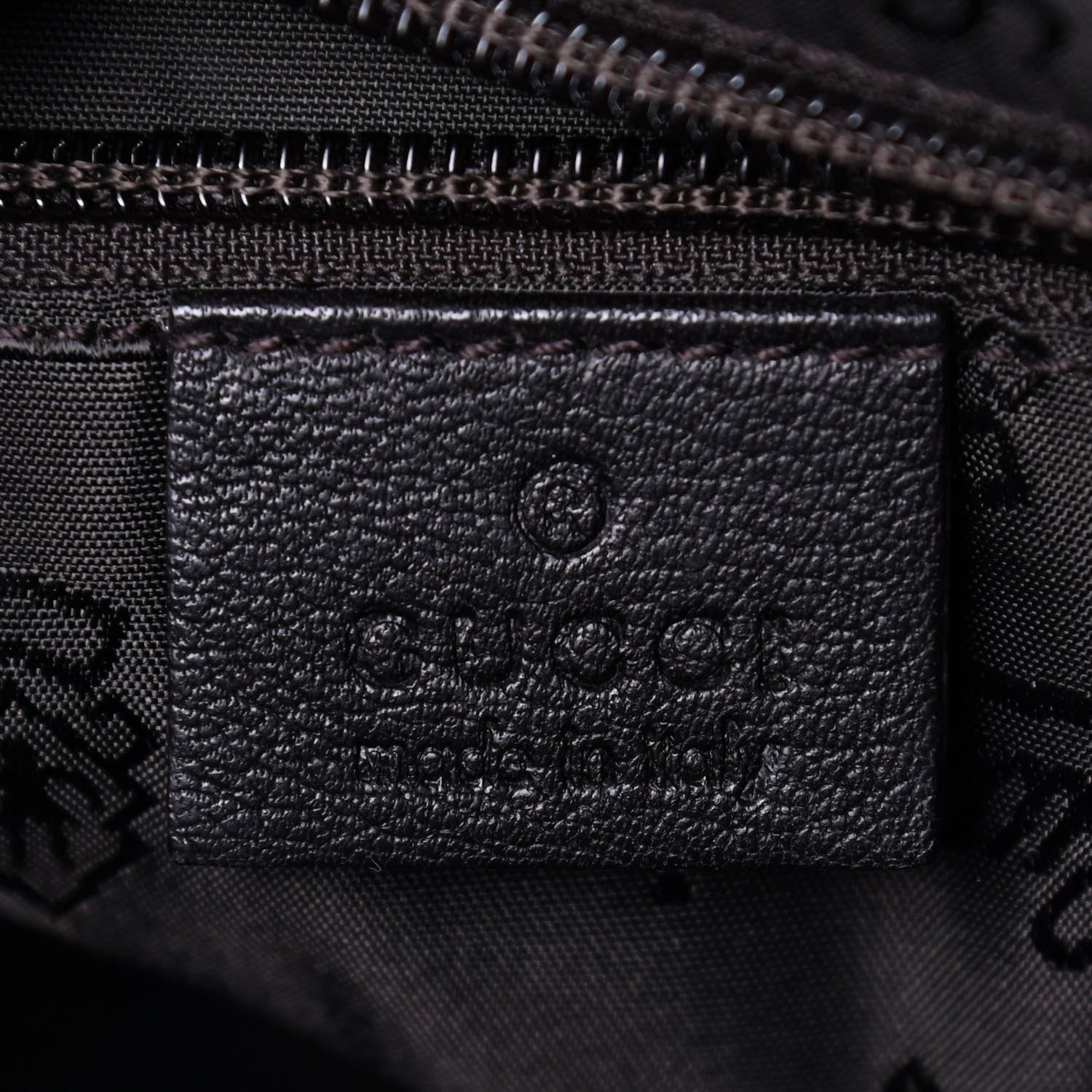 Gucci Guccissima Medium Messenger Black 6 of 10