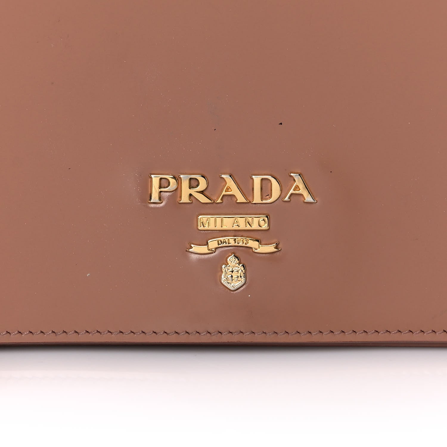 Prada Spazzolato Neiman Marcus Pochette Nudo 9 of 11