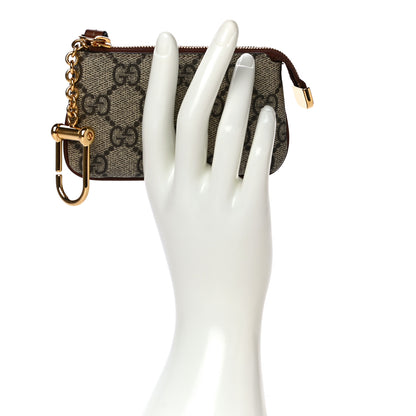 Gucci GG Supreme Monogram Key Case Brown 2 of 11