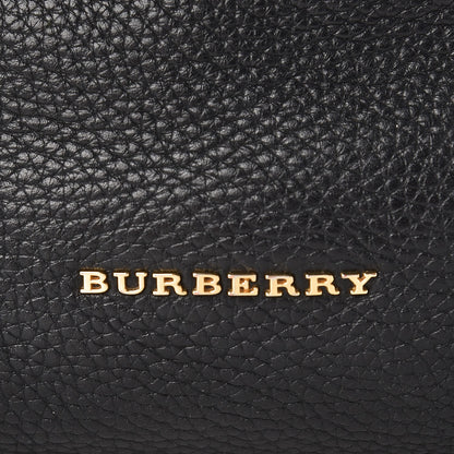 Burberry Grainy Calfskin Medium Cale Hobo Black 13 of 14
