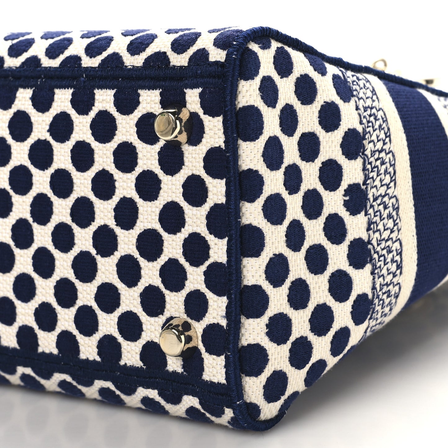 Canvas Medium DiorAmour Dots Lady D-Lite Blue