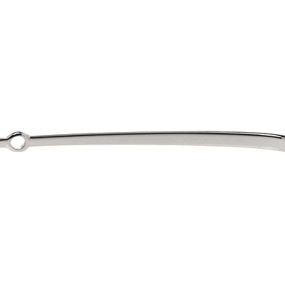 Chanel Metal Removable Pearl Chain Square Eyeglasses 2195-S Silver 5 of 7