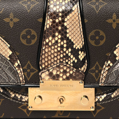 Louis Vuitton Monogram Snakeskin Alligator Monogramissime Pochette Gris 7 of 9