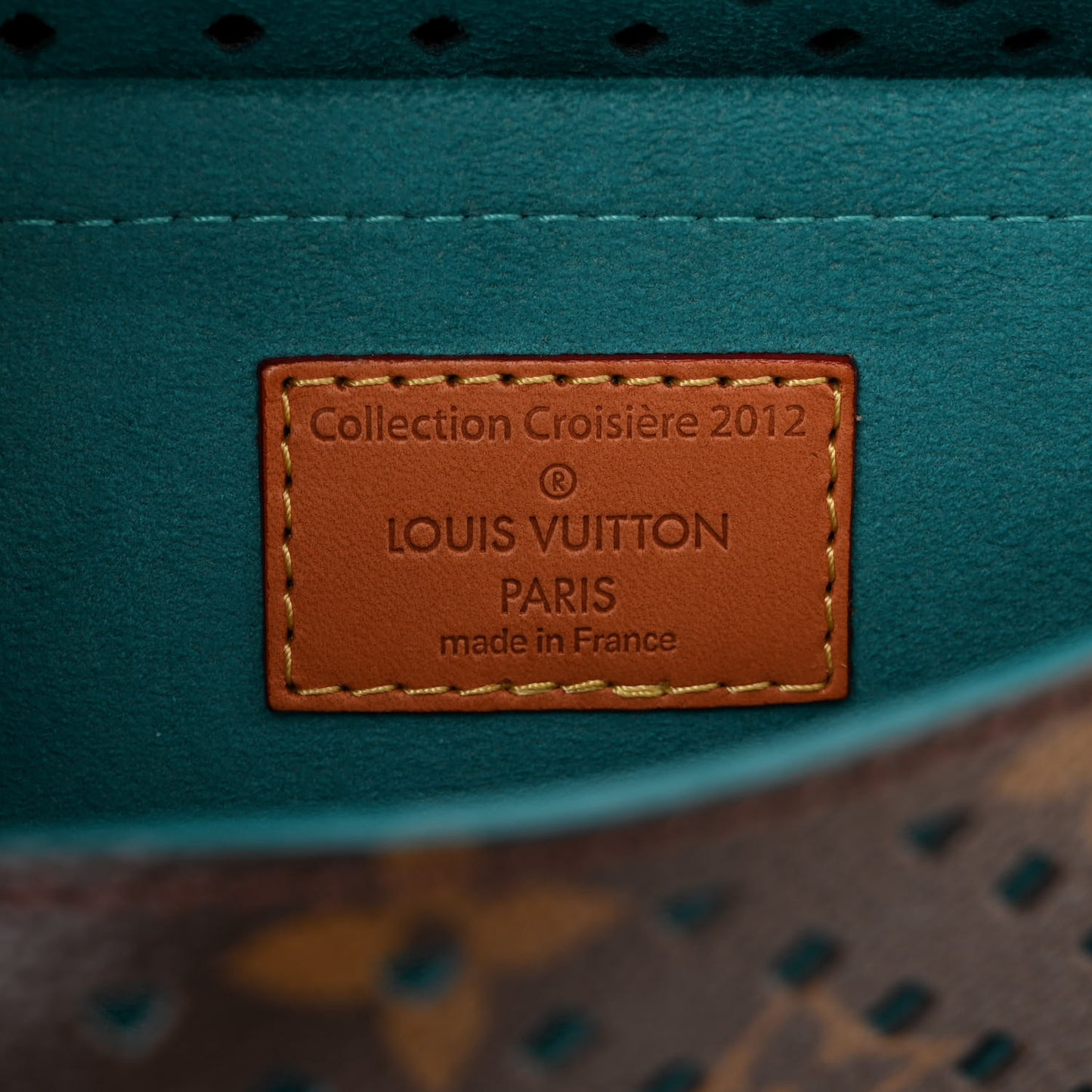 Monogram SC Flore Saumur Teal