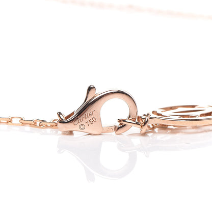 Cartier 18K Pink Gold Pink Sapphire D'Amour Pendant Necklace 6 of 6