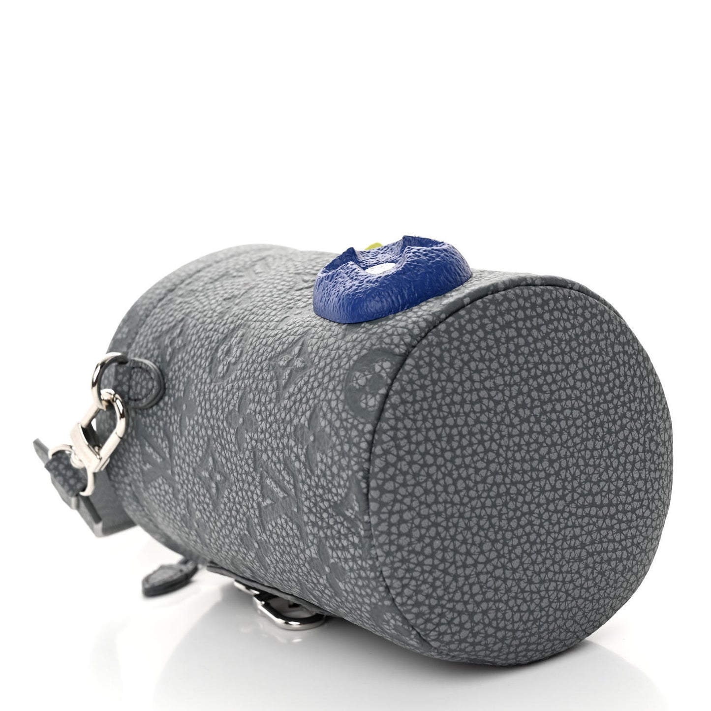 Taurillon Monogram Chalk Pouch Granite Gray