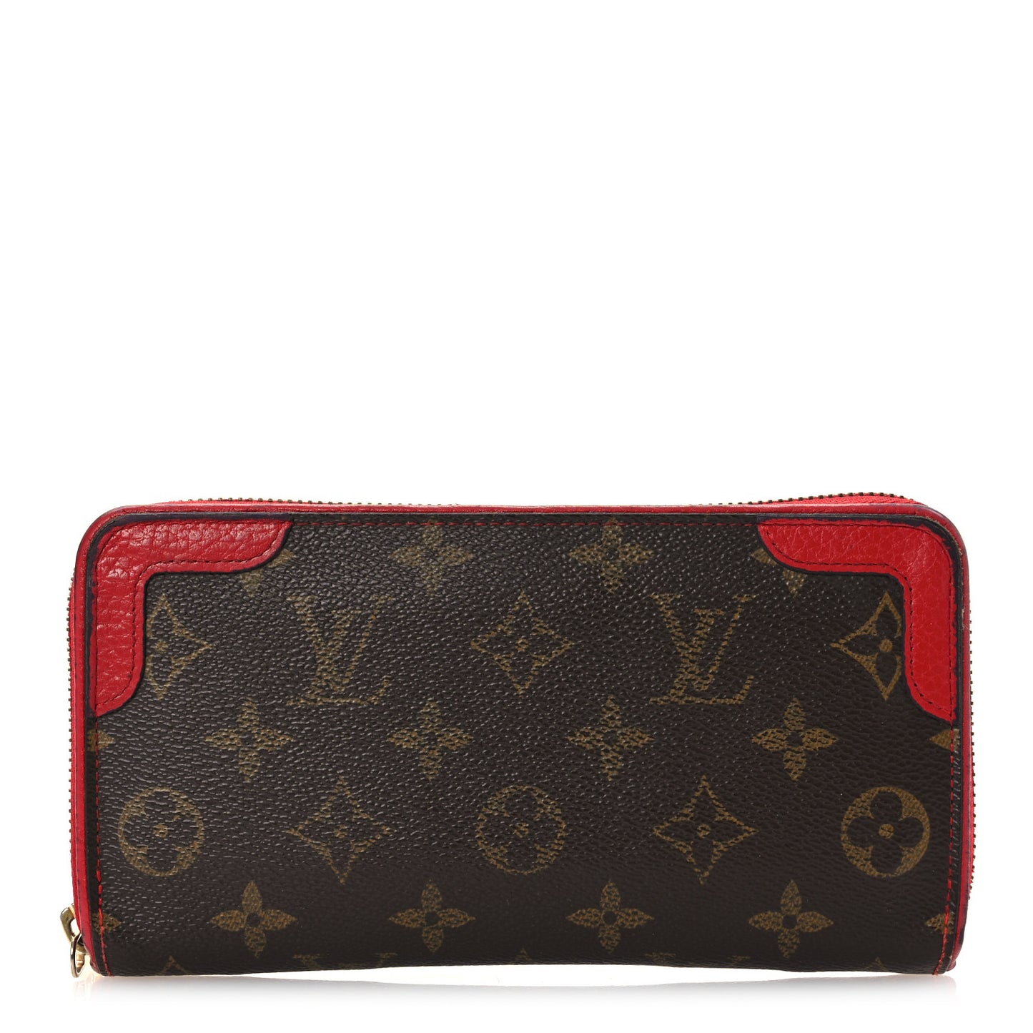 Monogram Retiro Zippy Wallet Cherry