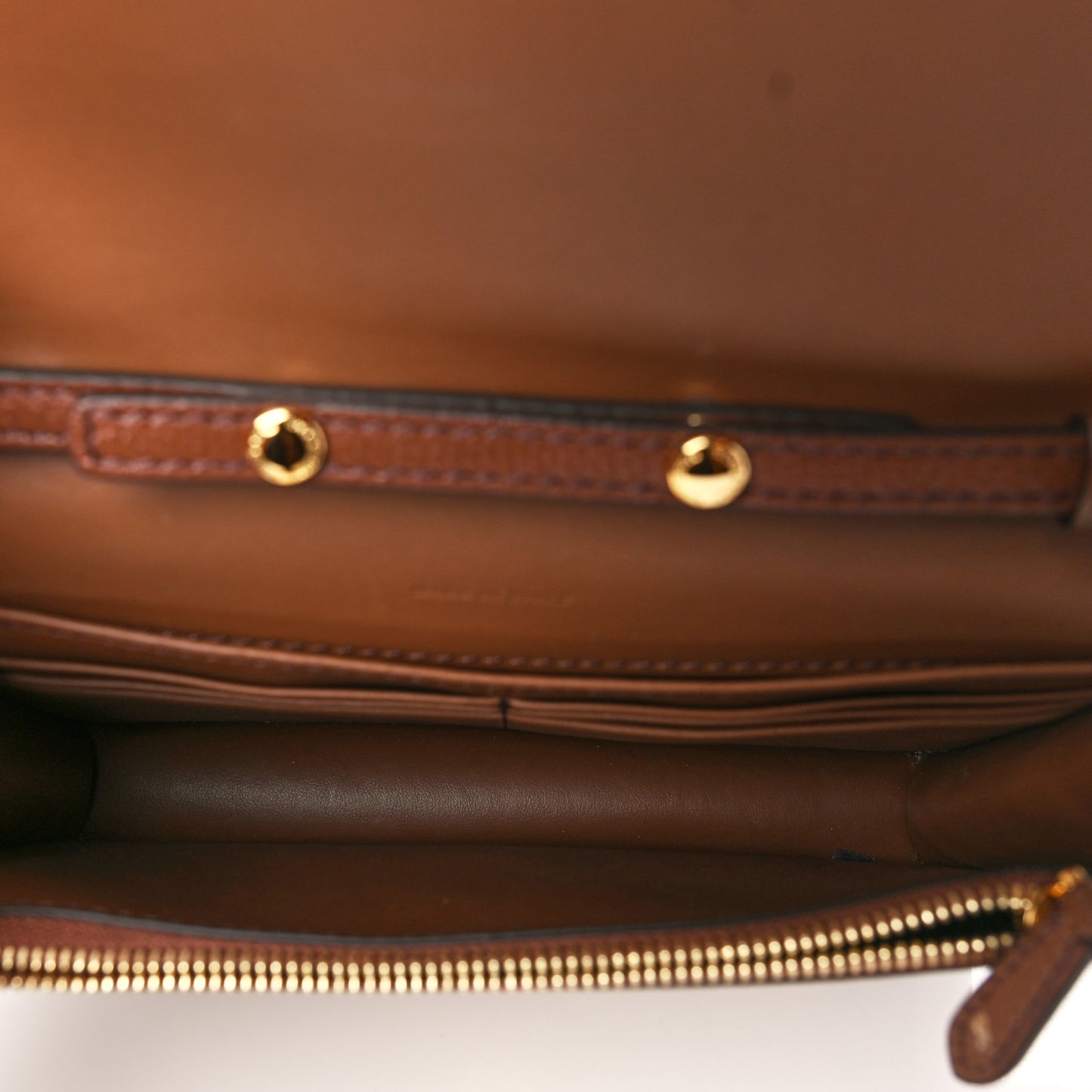 Grained Calfskin House Check Tartan Mix Hampshire Wallet On Chain Tan