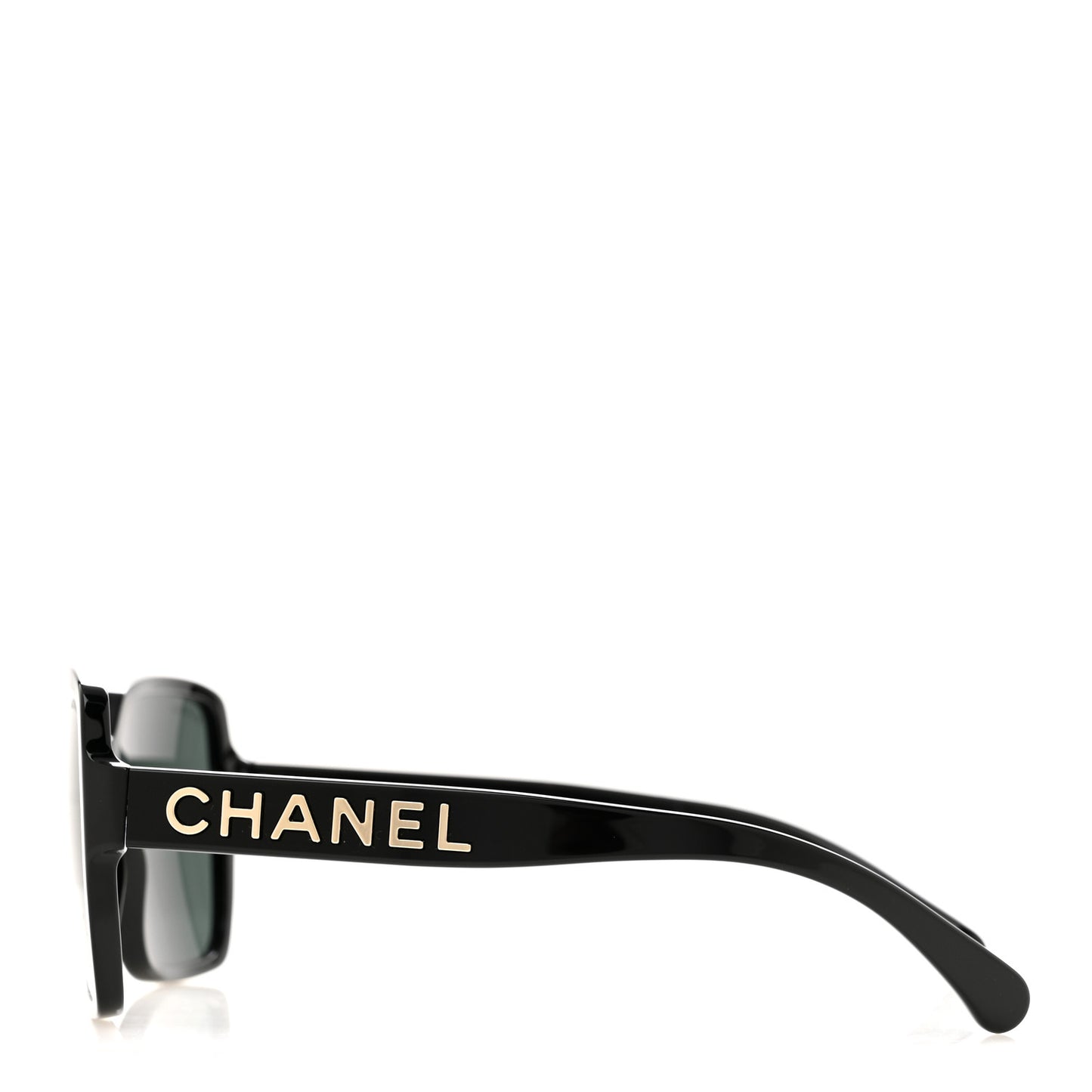 Acetate Polarized Square Sunglasses 5408 Black