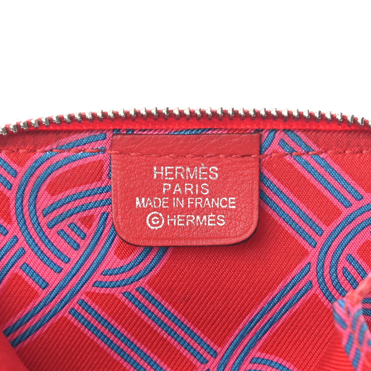 Swift Noeuds Marins Print Silk'in Compact Wallet Rouge De Coeur Bleu Frida