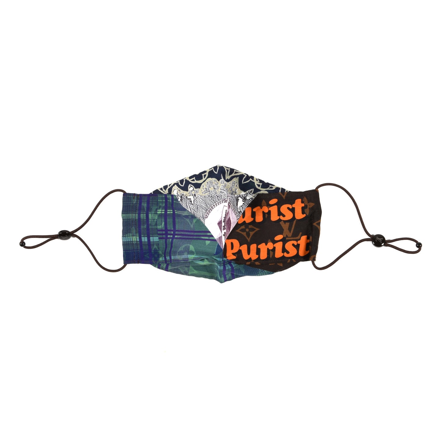 Monogram LV Collage Mask Cover Multicolor