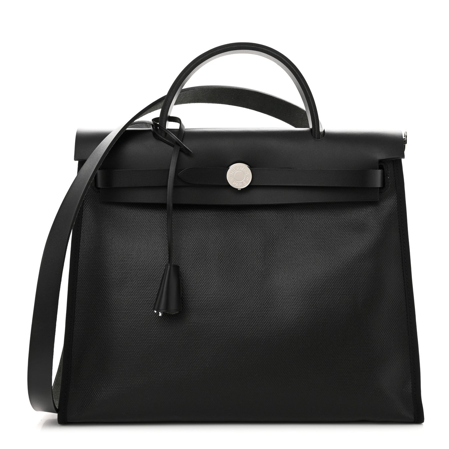 Toile H Berline Vache Hunter Herbag Zip PM 31 Black Ecru