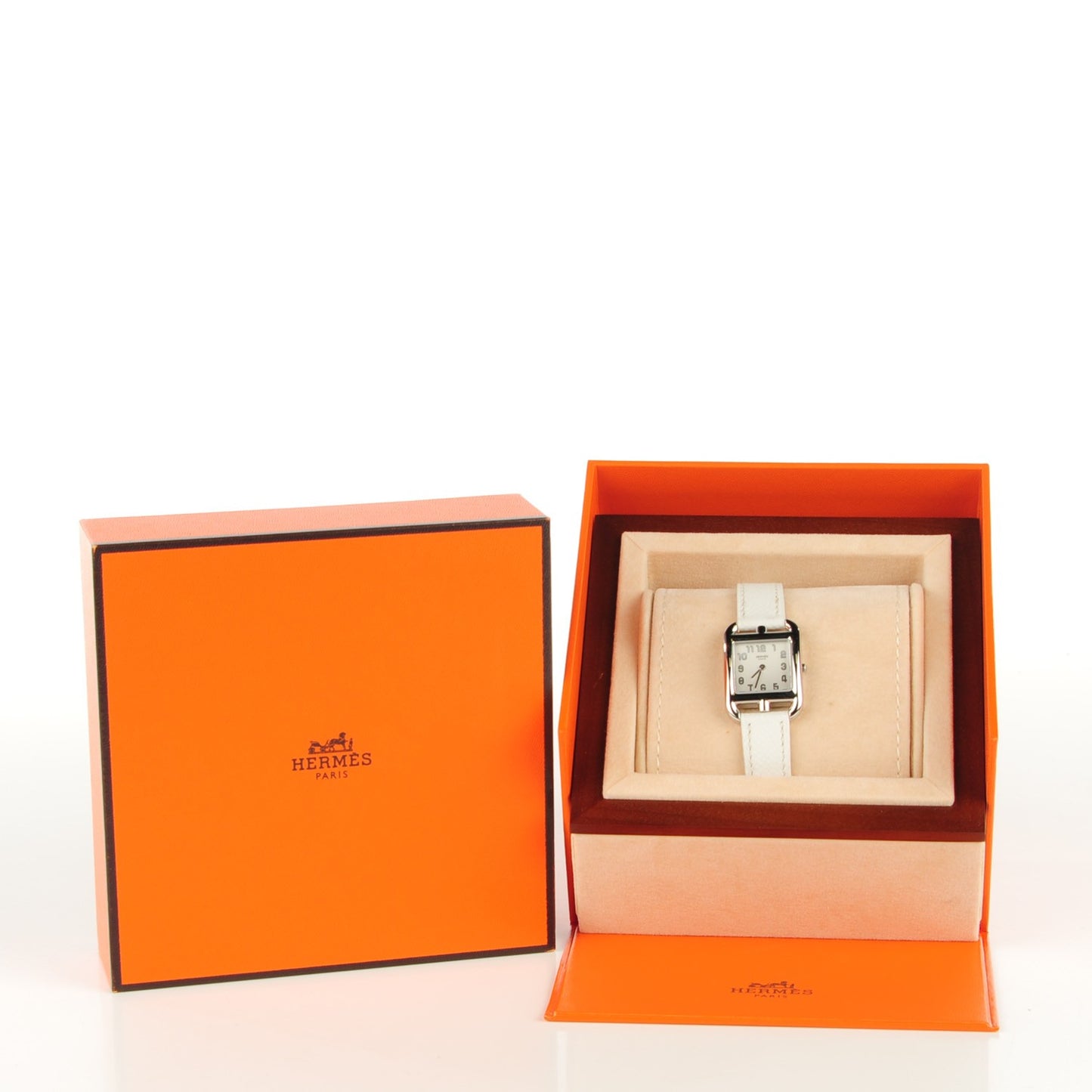 Stainless Steel Epsom 23mm Cape Cod Quartz Watch Blanc