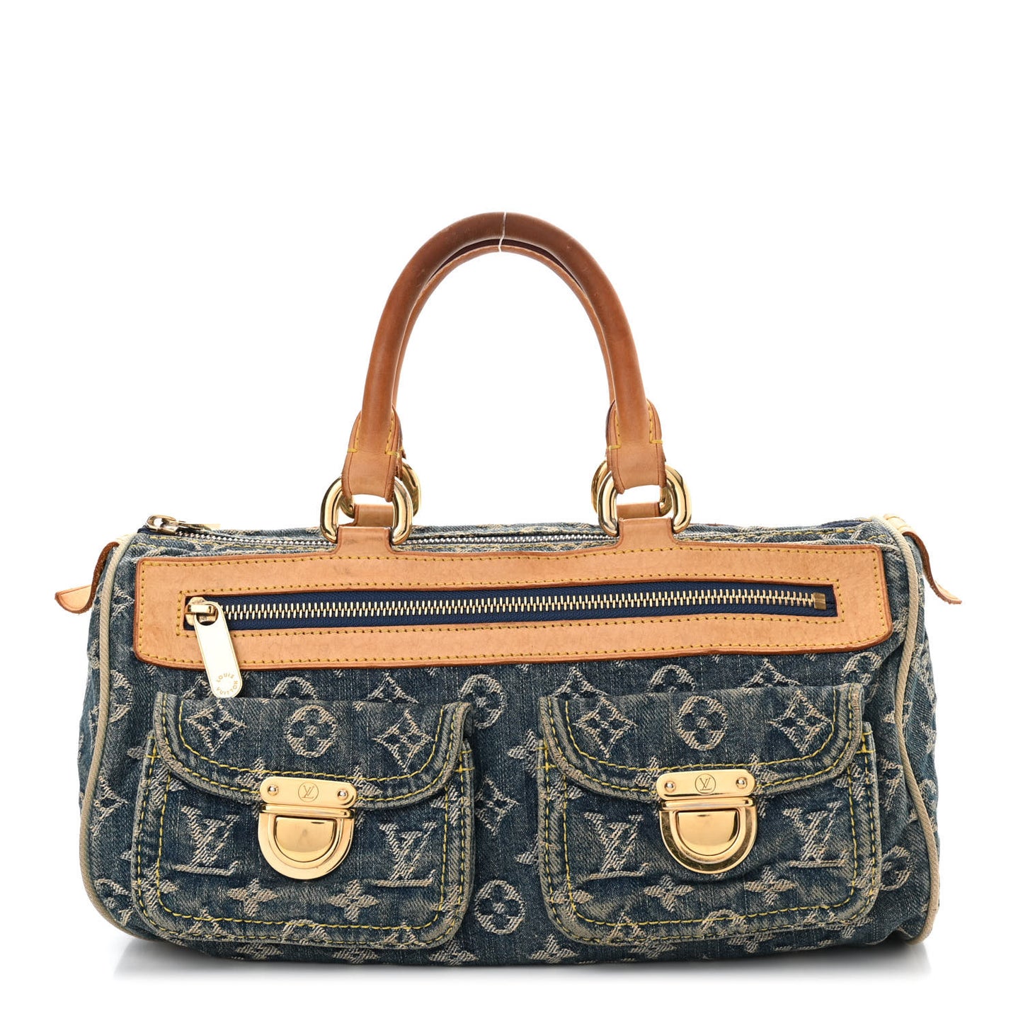 Monogram Denim Neo Speedy Blue