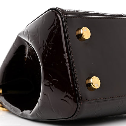 Louis Vuitton Vernis Brea MM Amarante 8 of 13