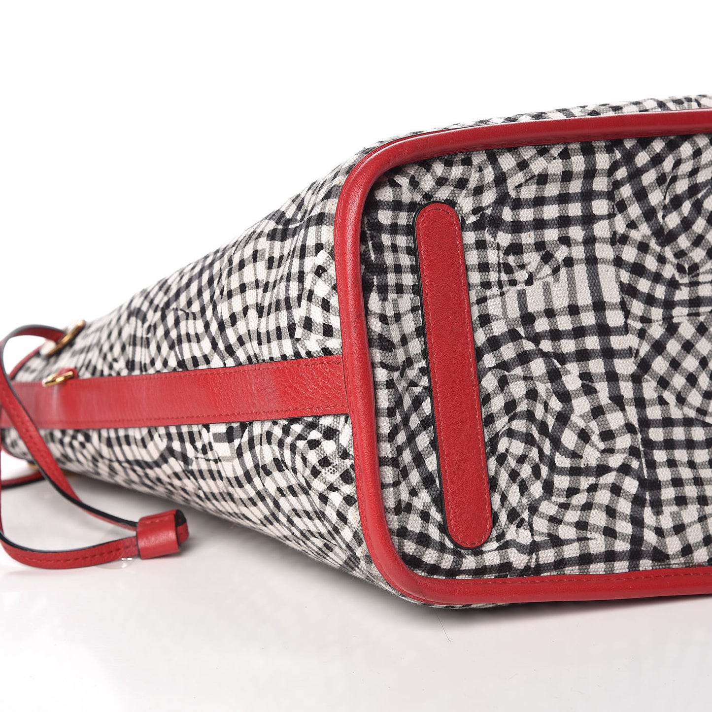 Visetos Medium Liz Reversible Shopper Tote Ruby Red