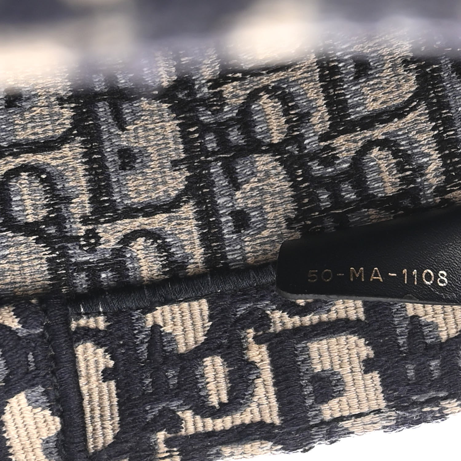 Christian Dior Oblique Book Tote Blue Multicolor 7 of 10