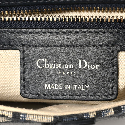 Christian Dior Oblique Saddle Bag Blue 6 of 10