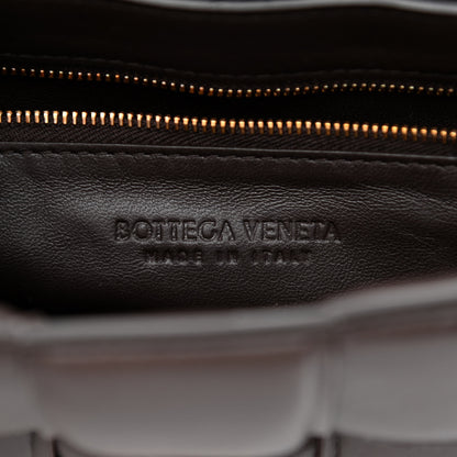 Bottega Veneta Lambskin Maxi Intreccio Padded Chain Cassette Crossbody Bag Black 6 of 11