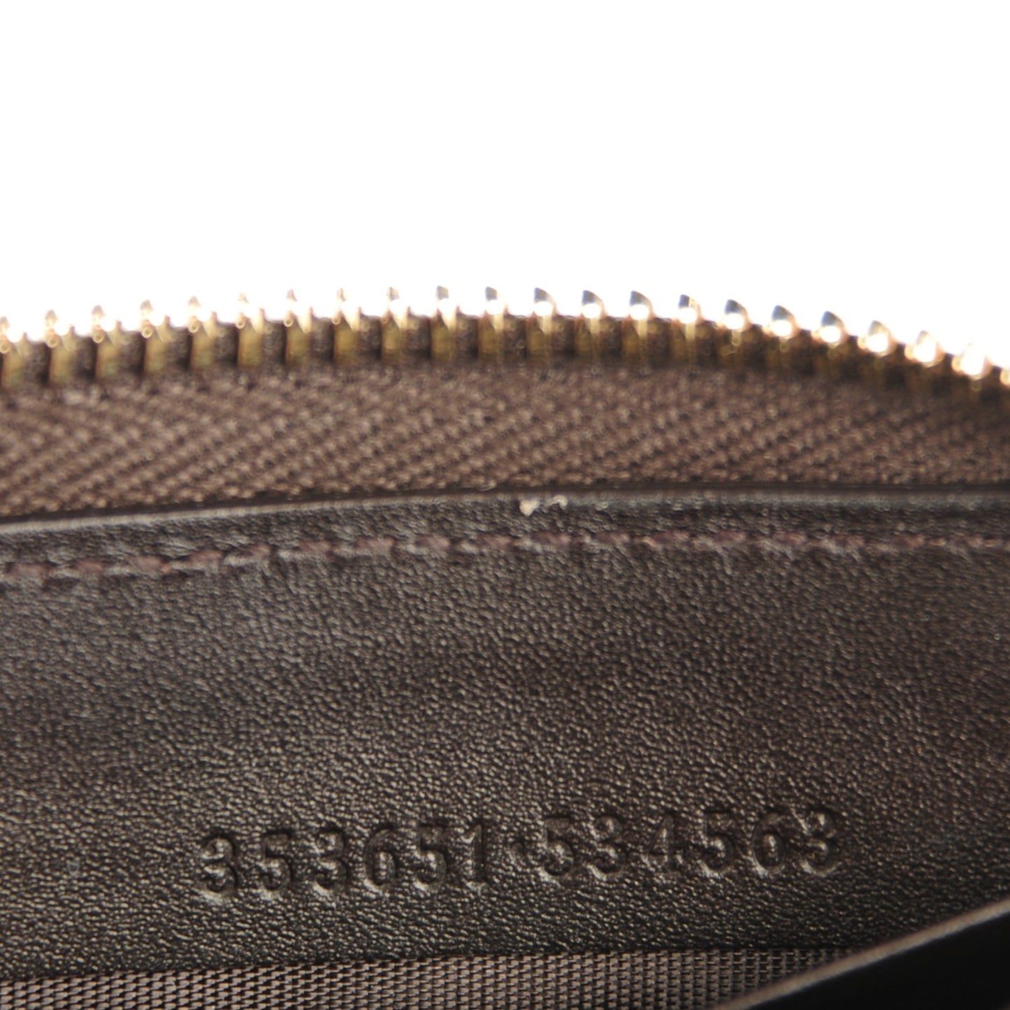 Monogram Web Rania Zip Around Wallet Brown