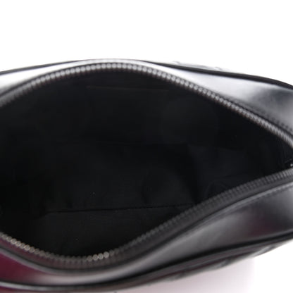 Saint Laurent Calfskin Matelasse Monogram Lou Camera Bag Black 5 of 10
