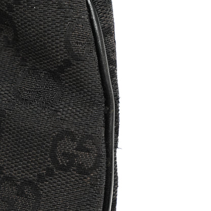 Gucci Monogram Small Jackie O Hobo Black 12 of 14