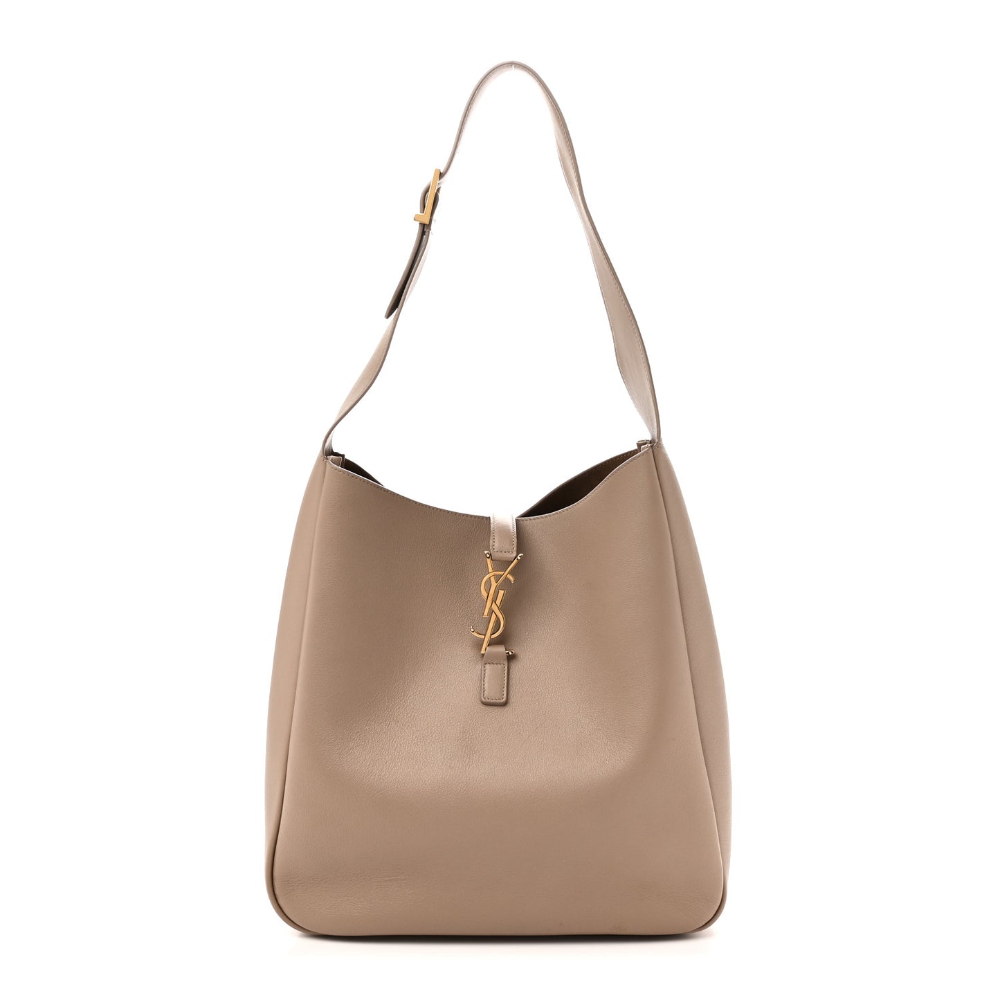 Supple Calfskin Large Le 5 A 7 Soft Hobo Dusty Grey