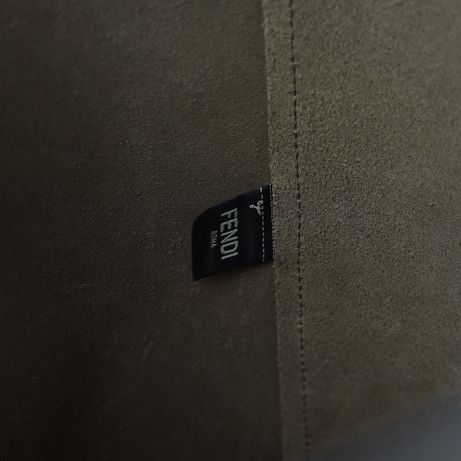 Fendi Vitello Vienna Enamel F is Fendi Shopping Tote Tortora Taupe 10 of 11