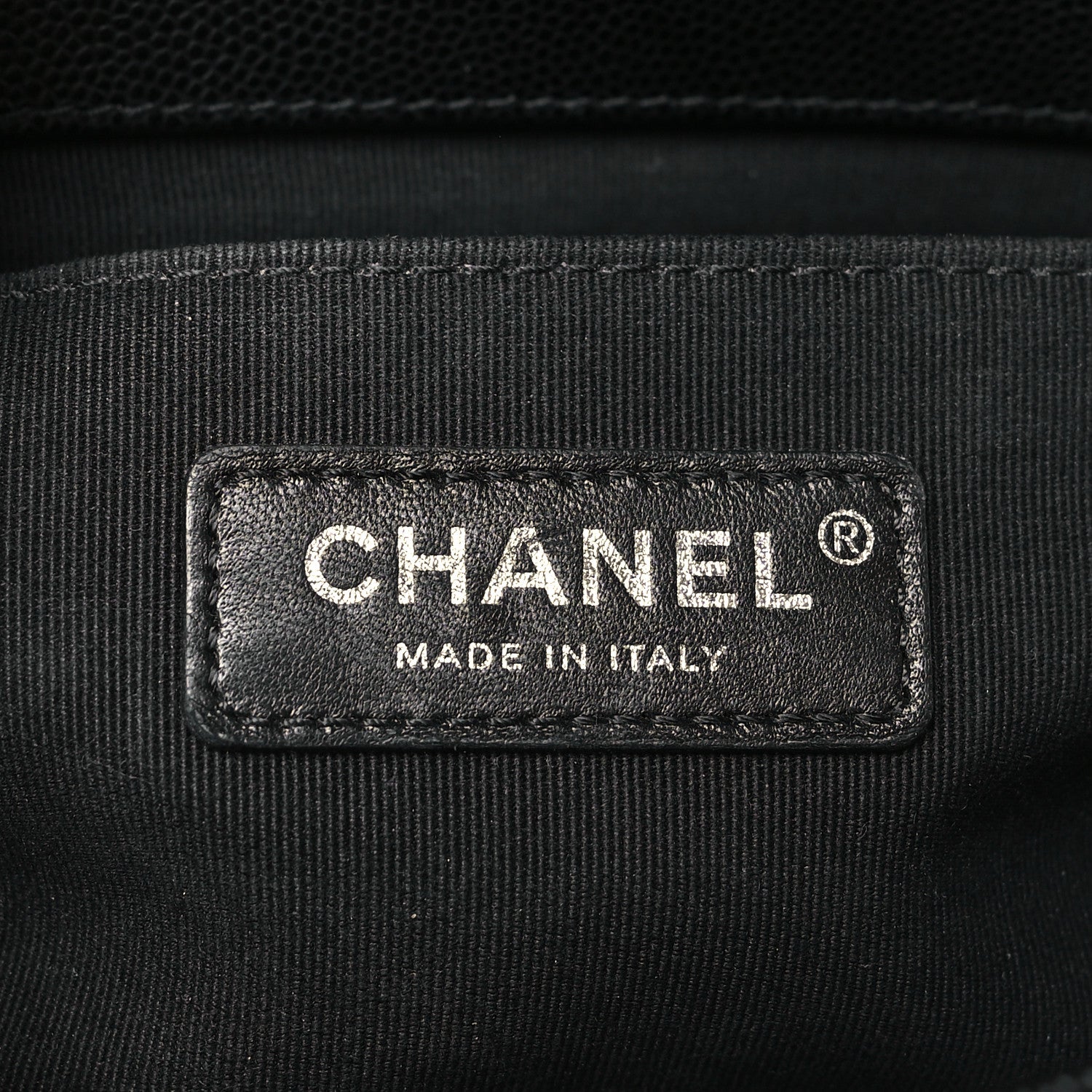 Chanel Caviar Quilted Medium Boy Flap Black 6 of 11