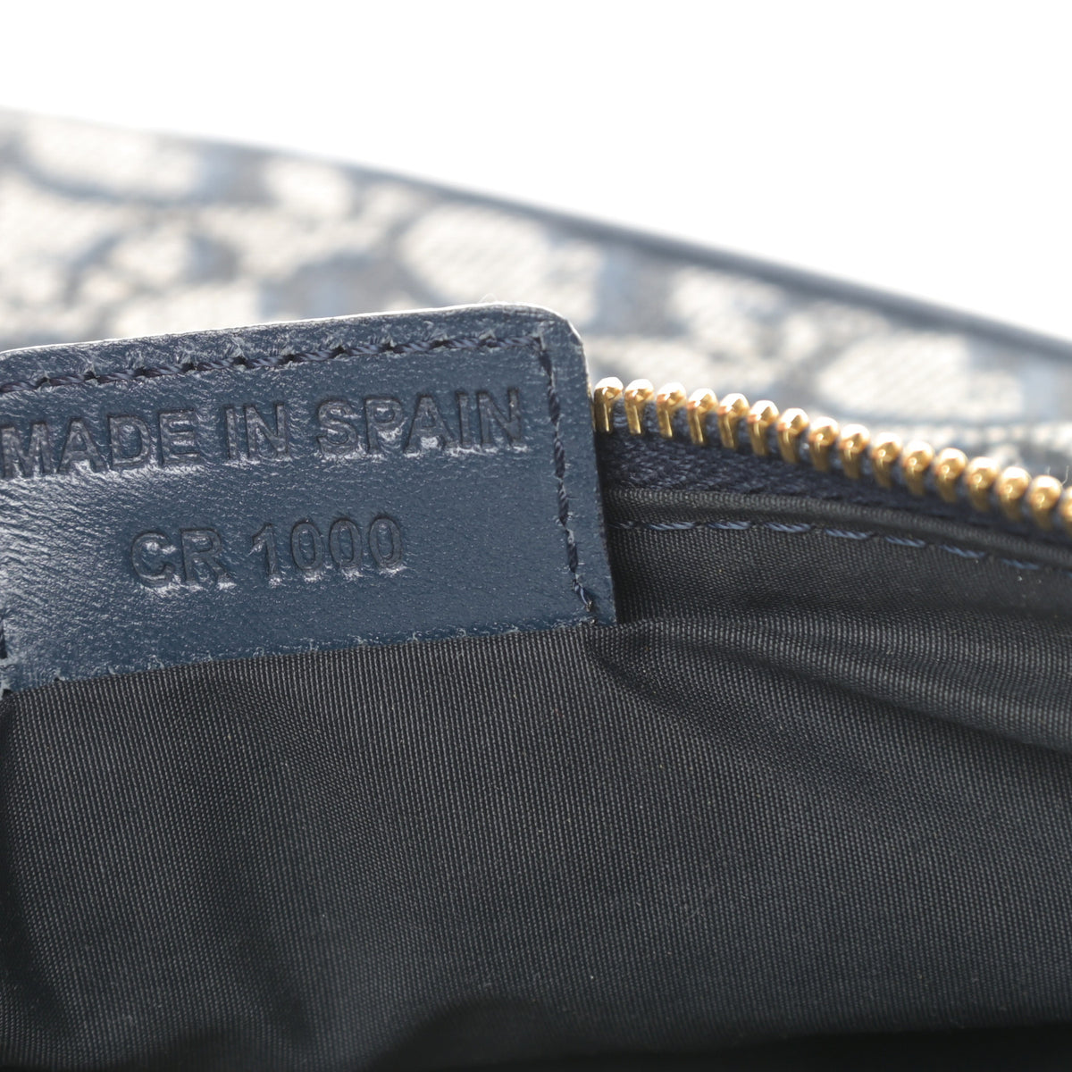 Monogram Mini Saddle Pochette Navy