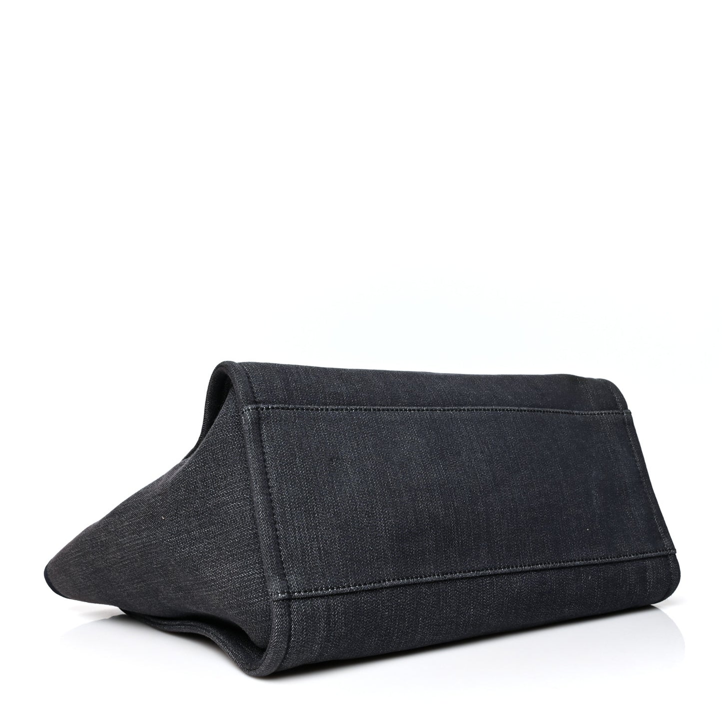 Denim Medium Deauville Tote Dark Blue
