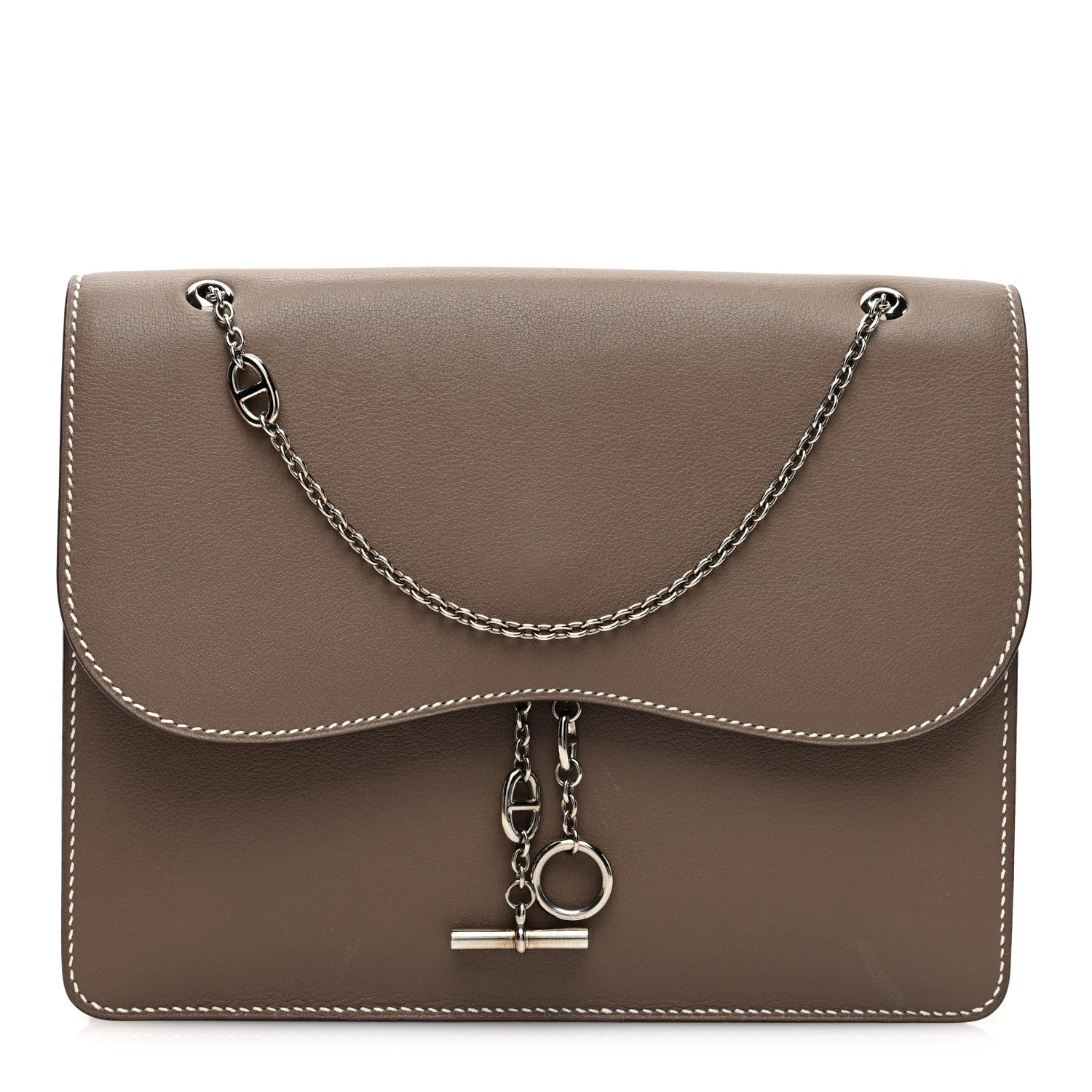 Hermes Swift Sac Catenina Etoupe 1 of 10