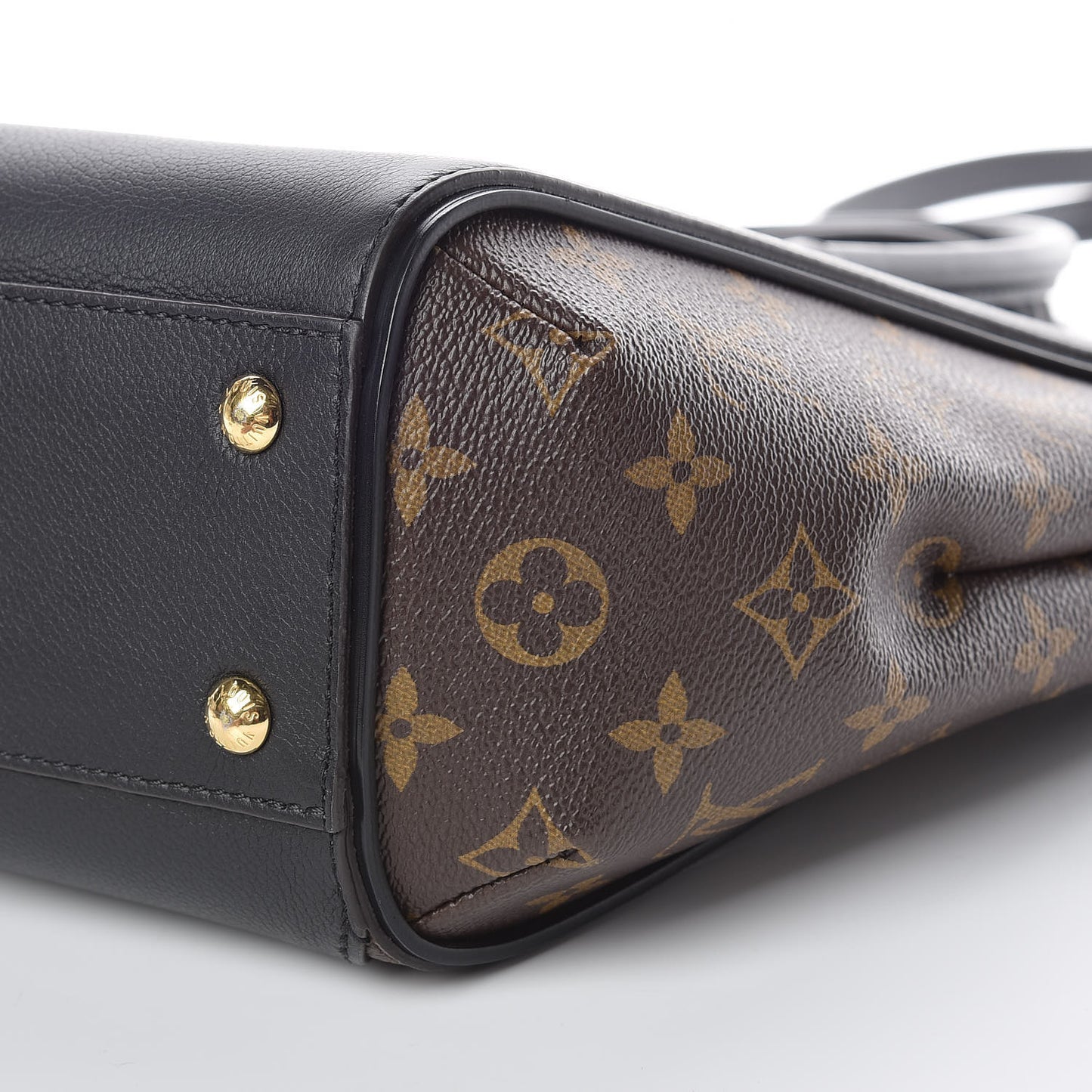 Calfskin Monogram Kimono Tote PM Black