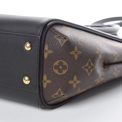 Louis Vuitton Calfskin Monogram Kimono Tote PM Black 11 of 12