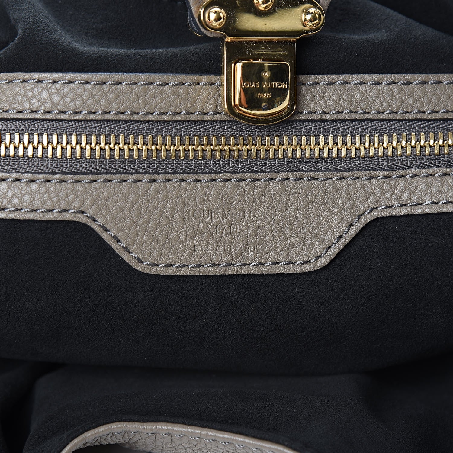 Louis Vuitton Mahina L Taupe 6 of 9