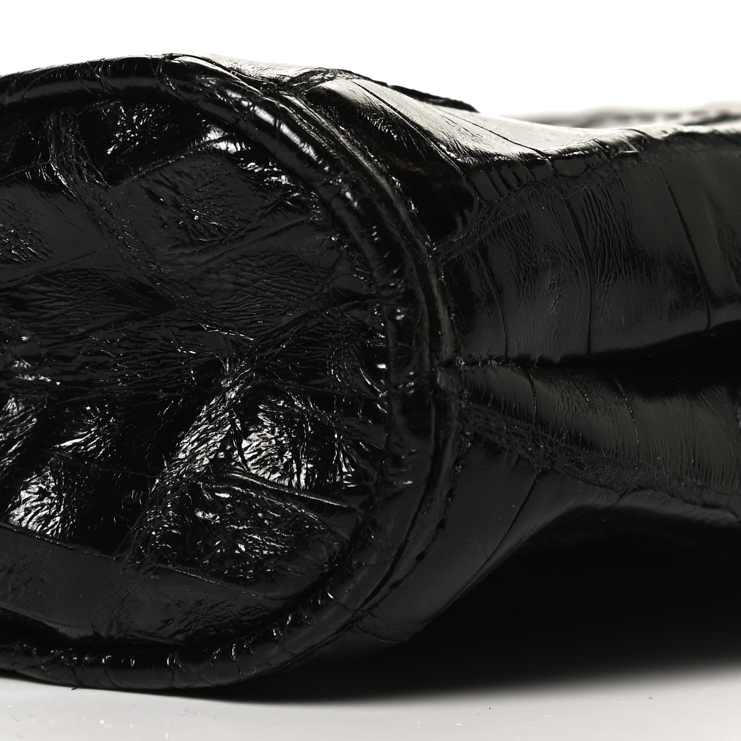 Nancy Gonzalez Crocodile Clutch Black 8 of 9