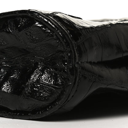 Nancy Gonzalez Crocodile Clutch Black 8 of 9