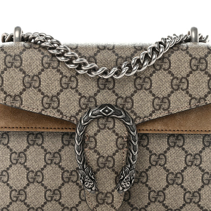 Gucci GG Supreme Monogram Mini Dionysus Shoulder Bag Taupe 8 of 11