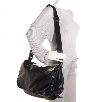 Chanel Coated Canvas Sport Messenger Black 2 of 7