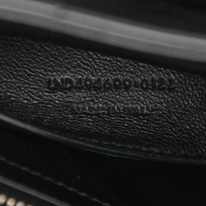 Saint Laurent Calfskin Y Quilted Monogram Small Loulou Chain Satchel Black 6 of 7