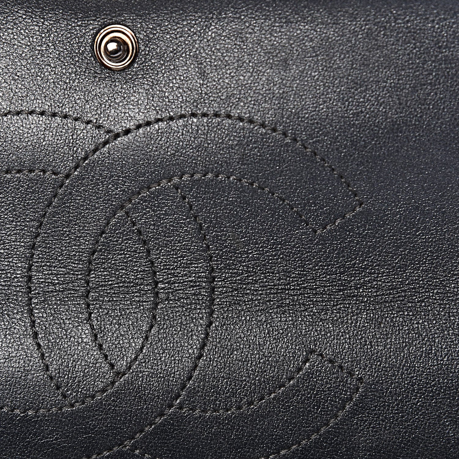 Chanel Metallic Aged Calfskin Quilted 2.55 Reissue 225 Flap Dark Silver 13 of 16