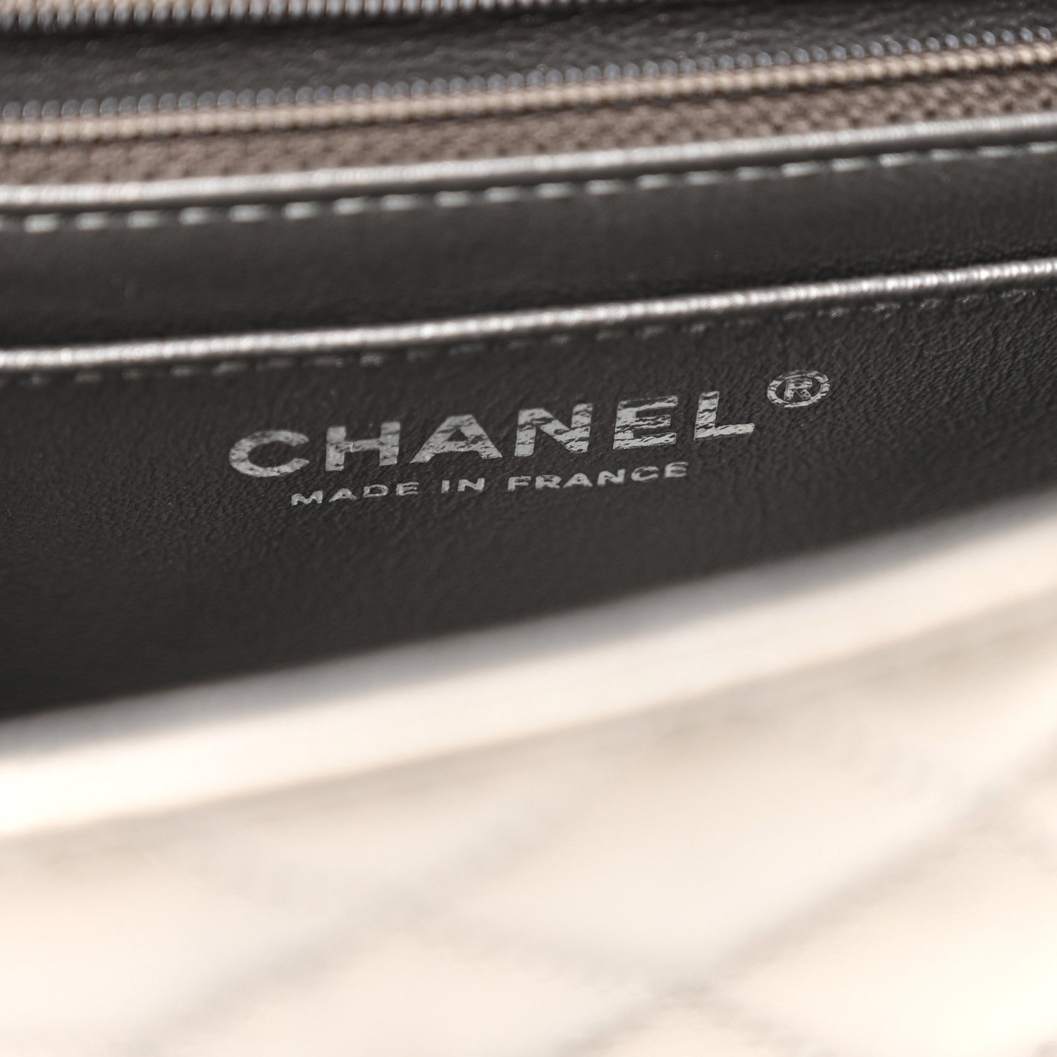 Chanel Metallic Lambskin Quilted Mini Rectangular Flap Ruthenium 6 of 9