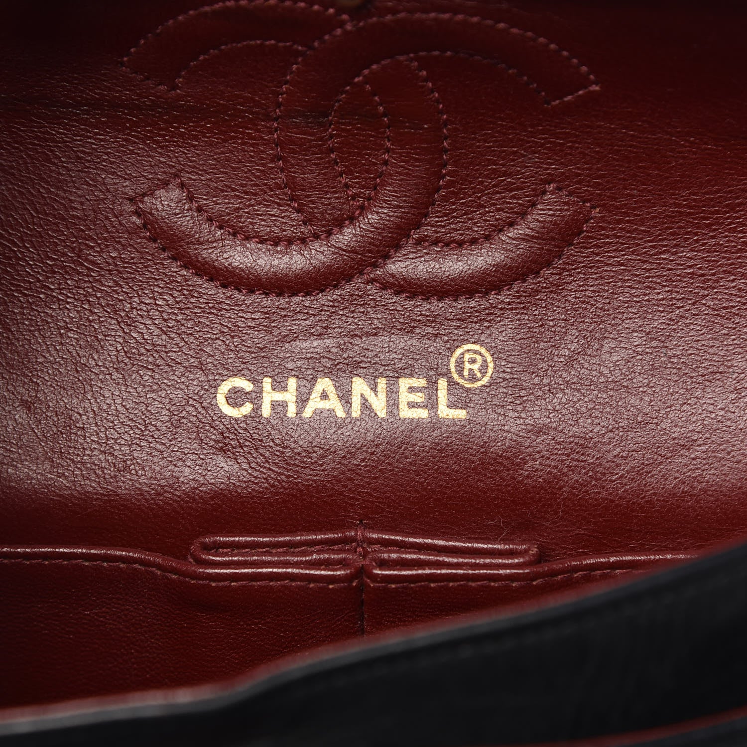 Chanel Lambskin Quilted Small Double Flap Black 9 of 13
