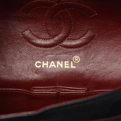 Chanel Lambskin Quilted Small Double Flap Black 9 of 13