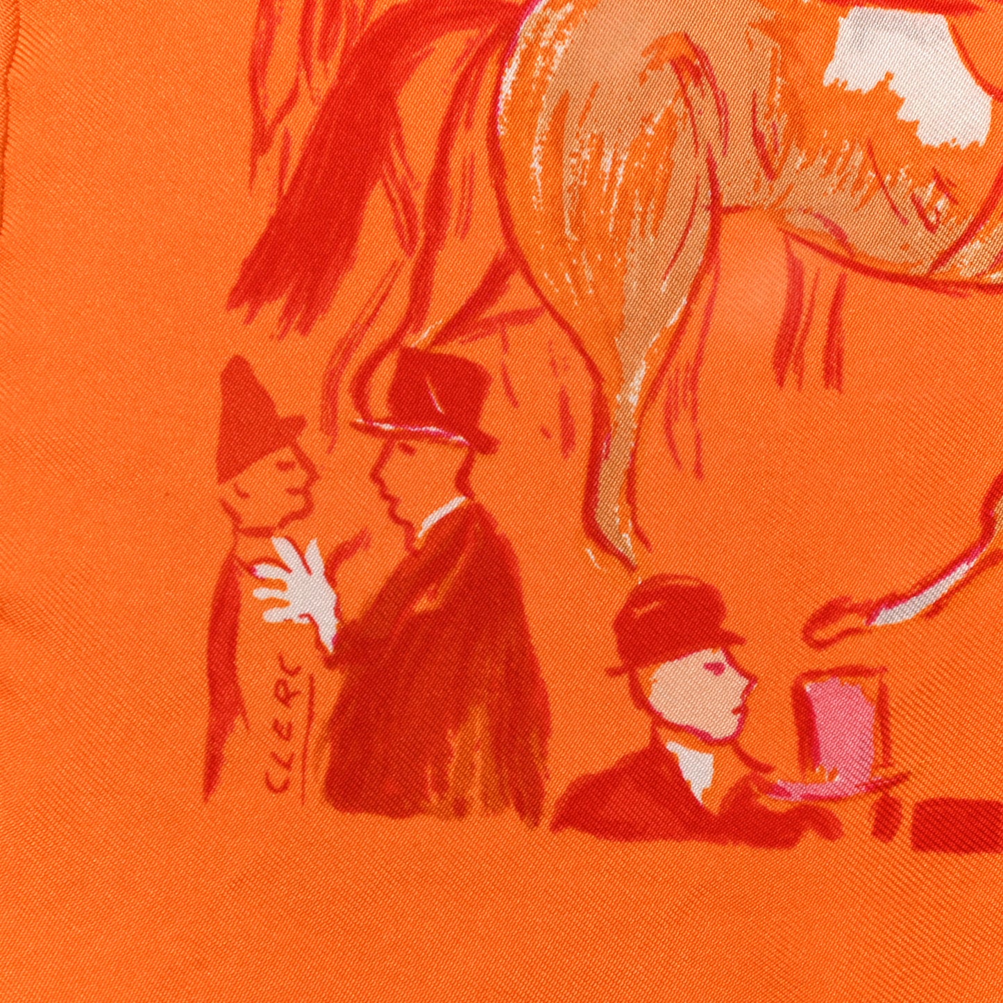 Silk Paddock Pocket Square
