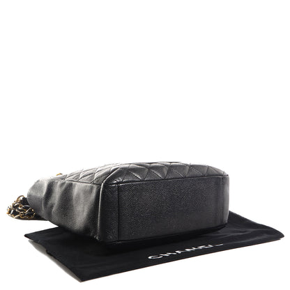 Chanel Caviar Petit Shopping Tote PST Black 5 of 7